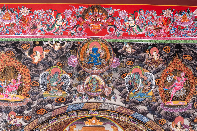 Yogini Mandala Thangka Painting - Himalayas Shop