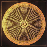 OM Mandala Tibetan Thangka Art