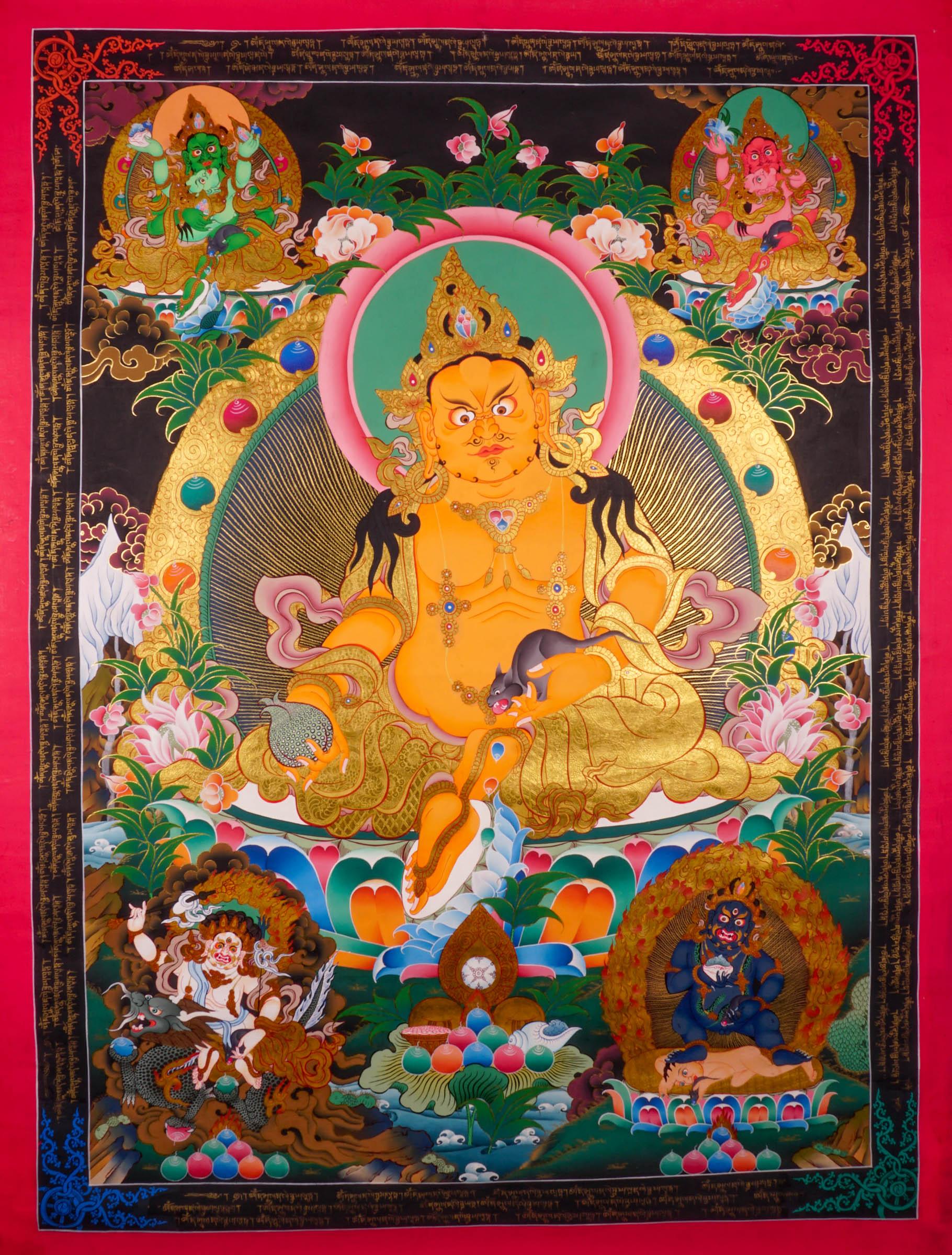 Zambala Tibtan Thangka Art - Himalayas Shop