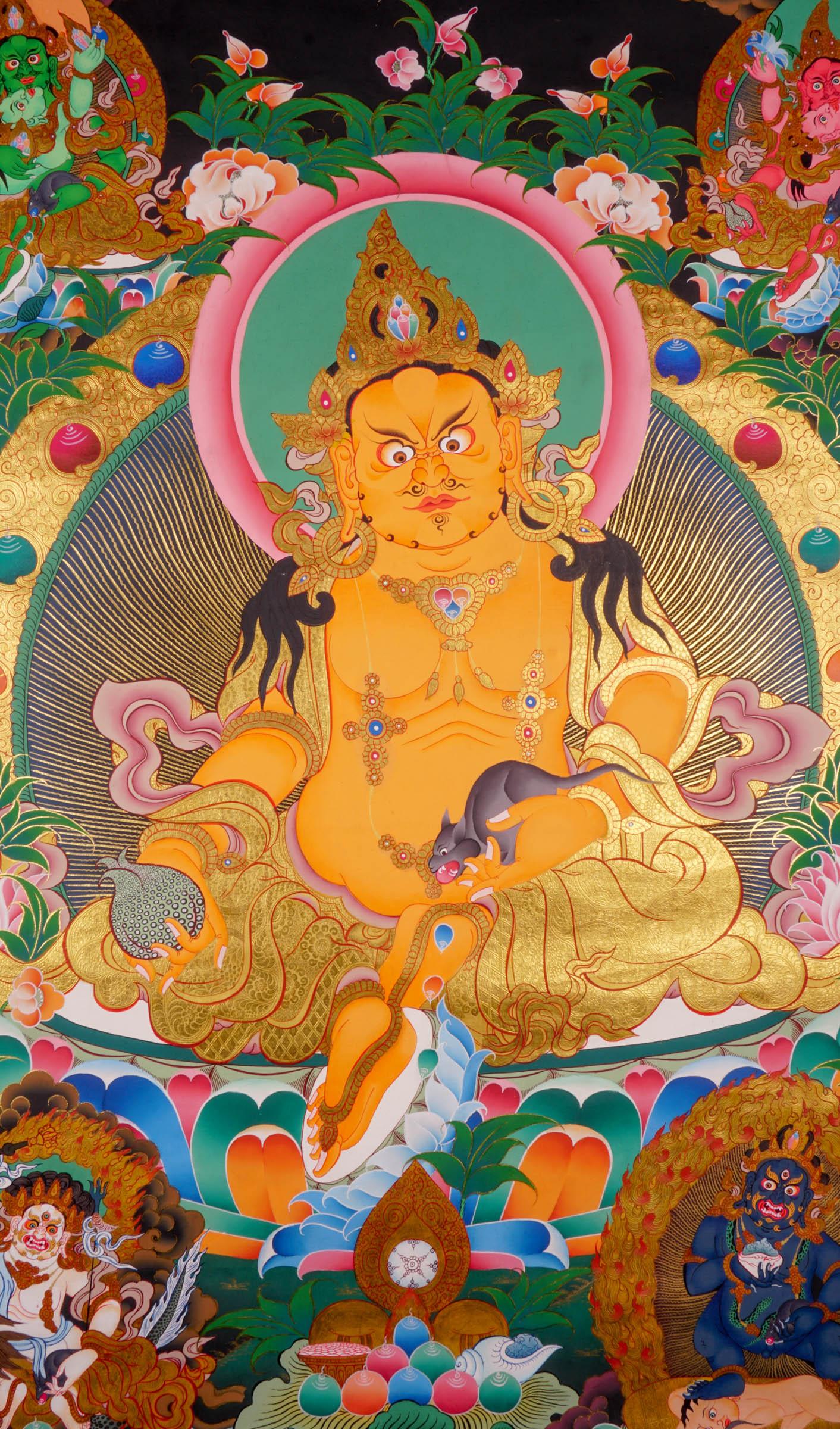 Zambala Tibtan Thangka Art - Himalayas Shop