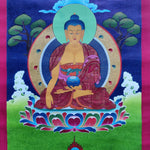 Awakened Buddha Shakyamuni Thangka Art