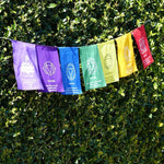 Seven chakra Prayer flag for healing and balancing chakra and reiki healing