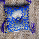 indigo Singing Bowl Cushion 