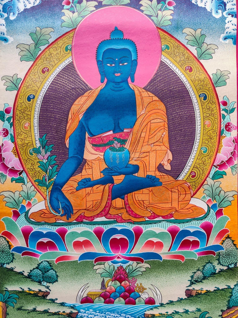 Blue Healing Medicine Buddha
