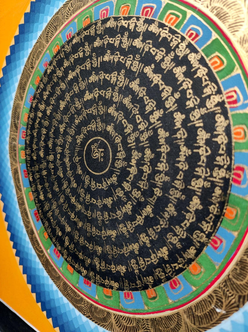 Sun Set Mandala for Peace and Relaxation