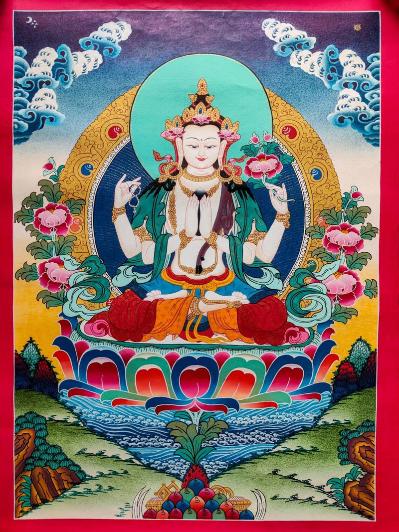 Compassionate Buddha Painting
