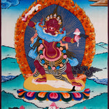 Ekajati Thangka Painting - Handmade thangka painting - HimalayasSHOP