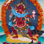 Ekajati Thangka Painting - Handmade thangka painting - HimalayasSHOP