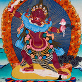 Ekajati Thangka Painting - Handmade thangka painting - HimalayasSHOP