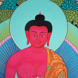 Long life Amitabha Buddha tibetan thangka - Himalayas Shop