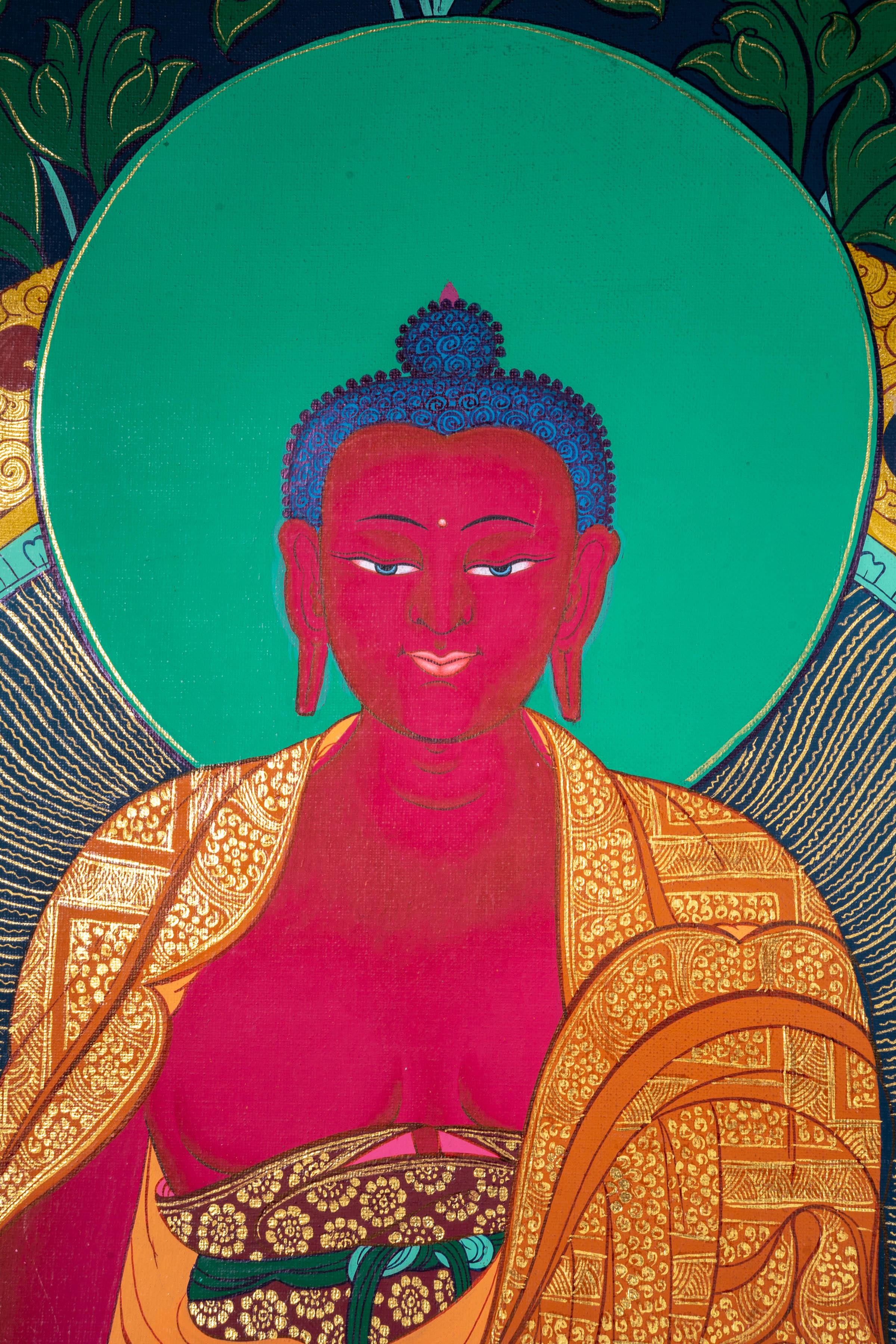Buddha Amitabha Thangka Painting - Himalayas Shop