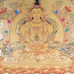 High quality handmade Amitayus Tibetan Art - Himalayas Shop