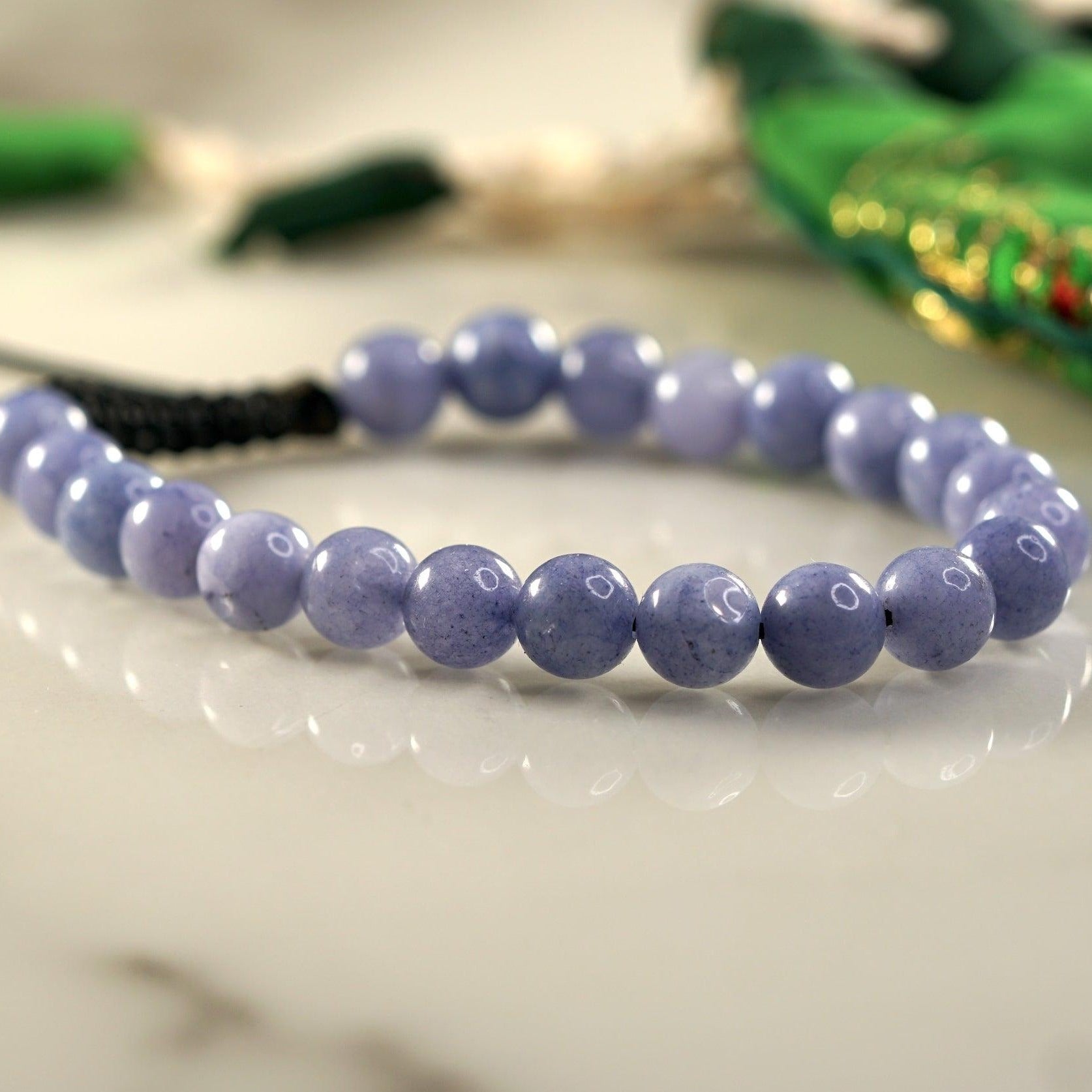 Blue Agate Bracelet 