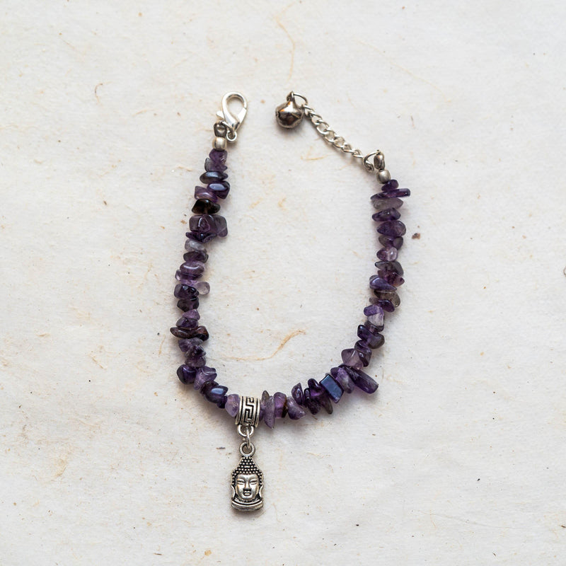 Amethyst Chip Bracelet - Himalayas Shop