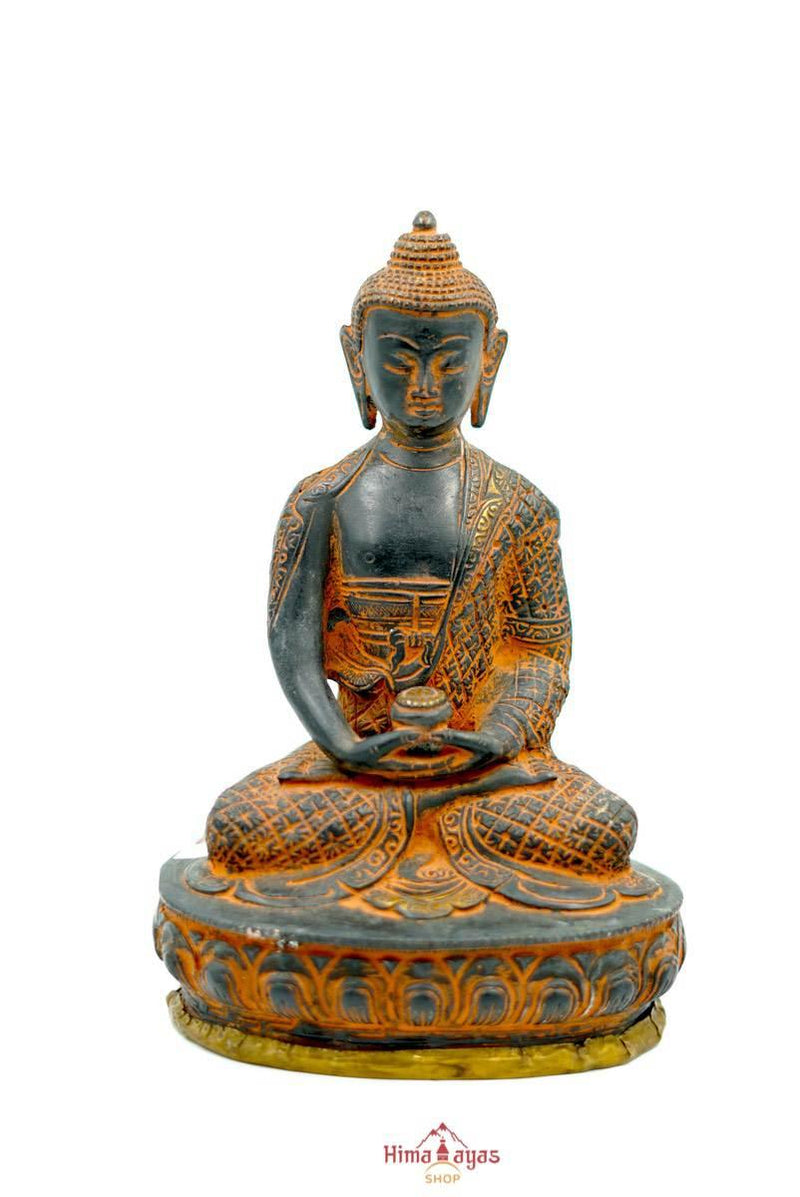 Antique Amitabha Buddha Statue - Himalayas Shop