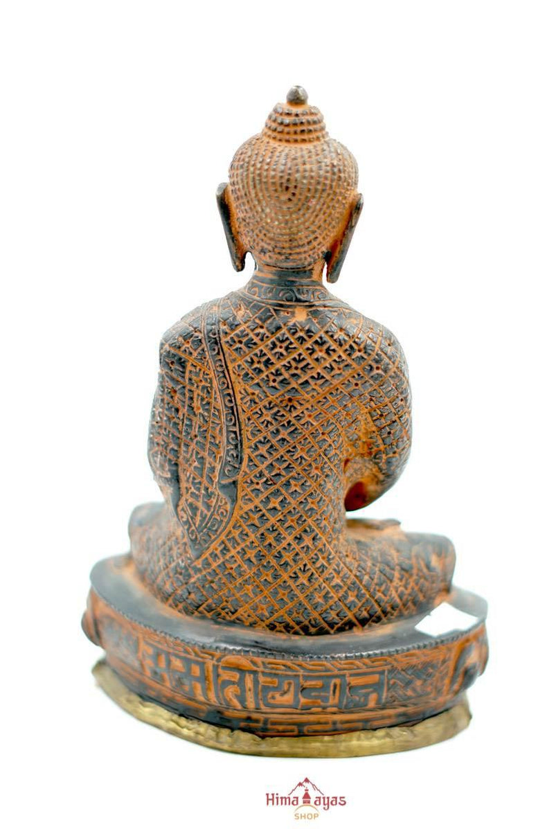Antique Amitabha Buddha Statue - Himalayas Shop