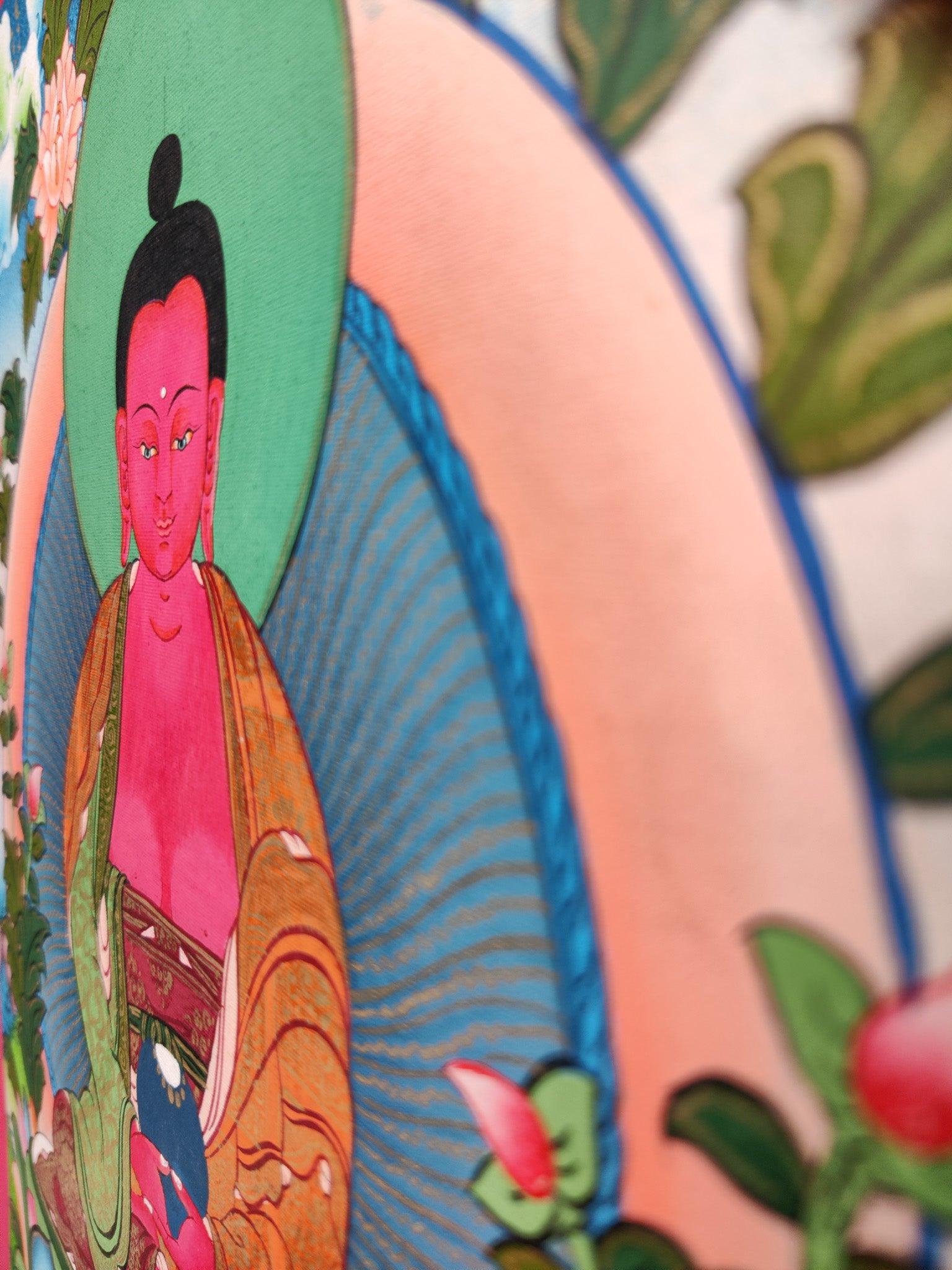 Namo Amitabha Buddha Thangka