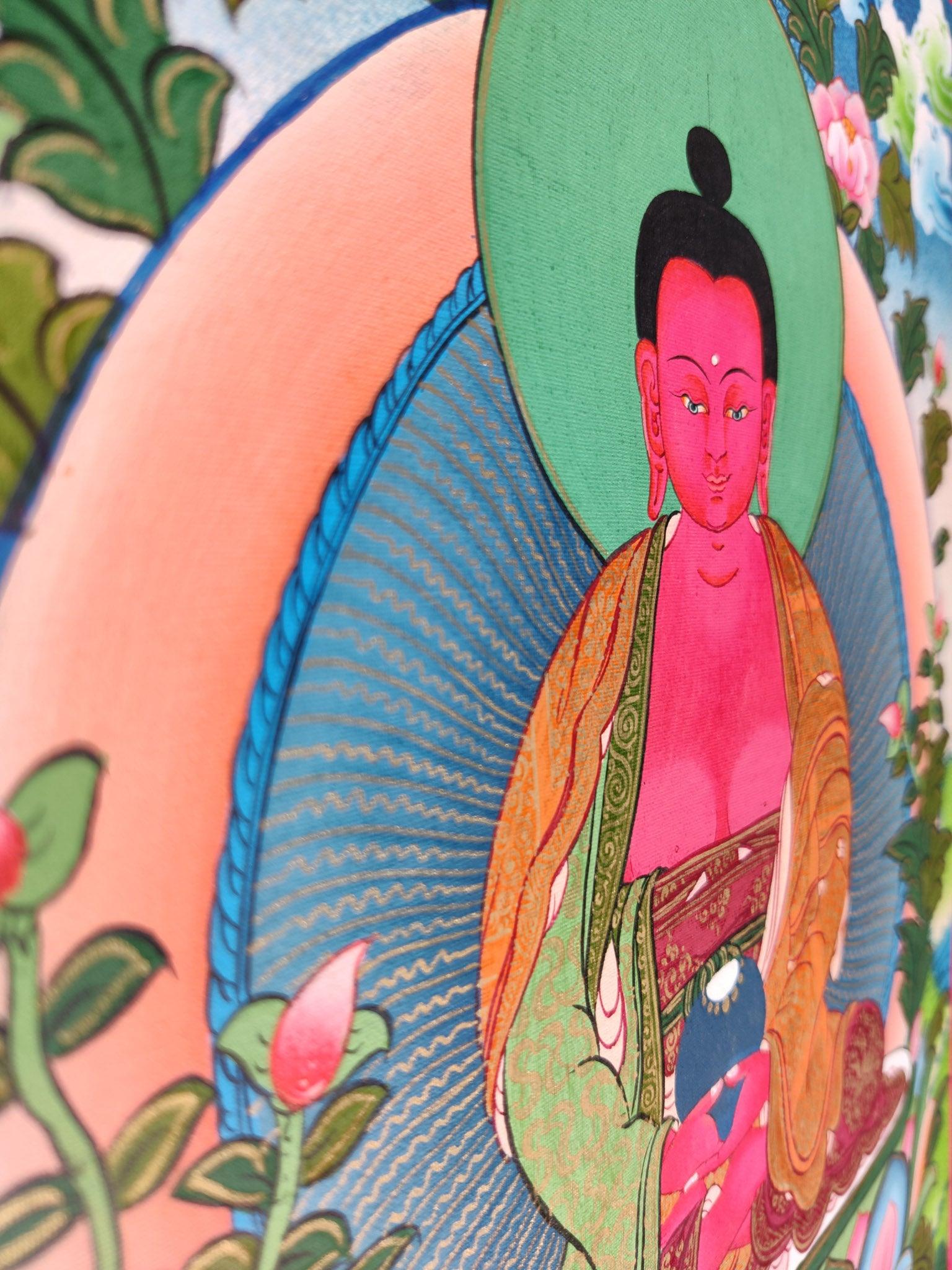 Namo Amitabha Buddha Thangka