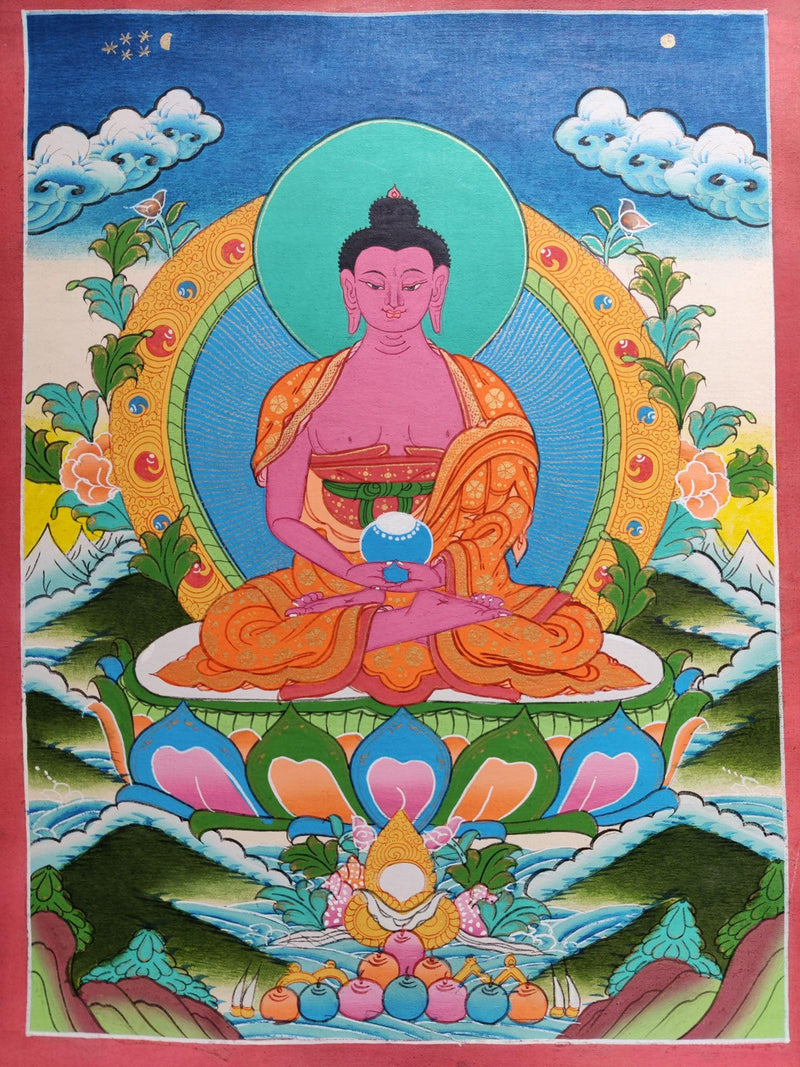 Namo Amitabha  Thangka Painting