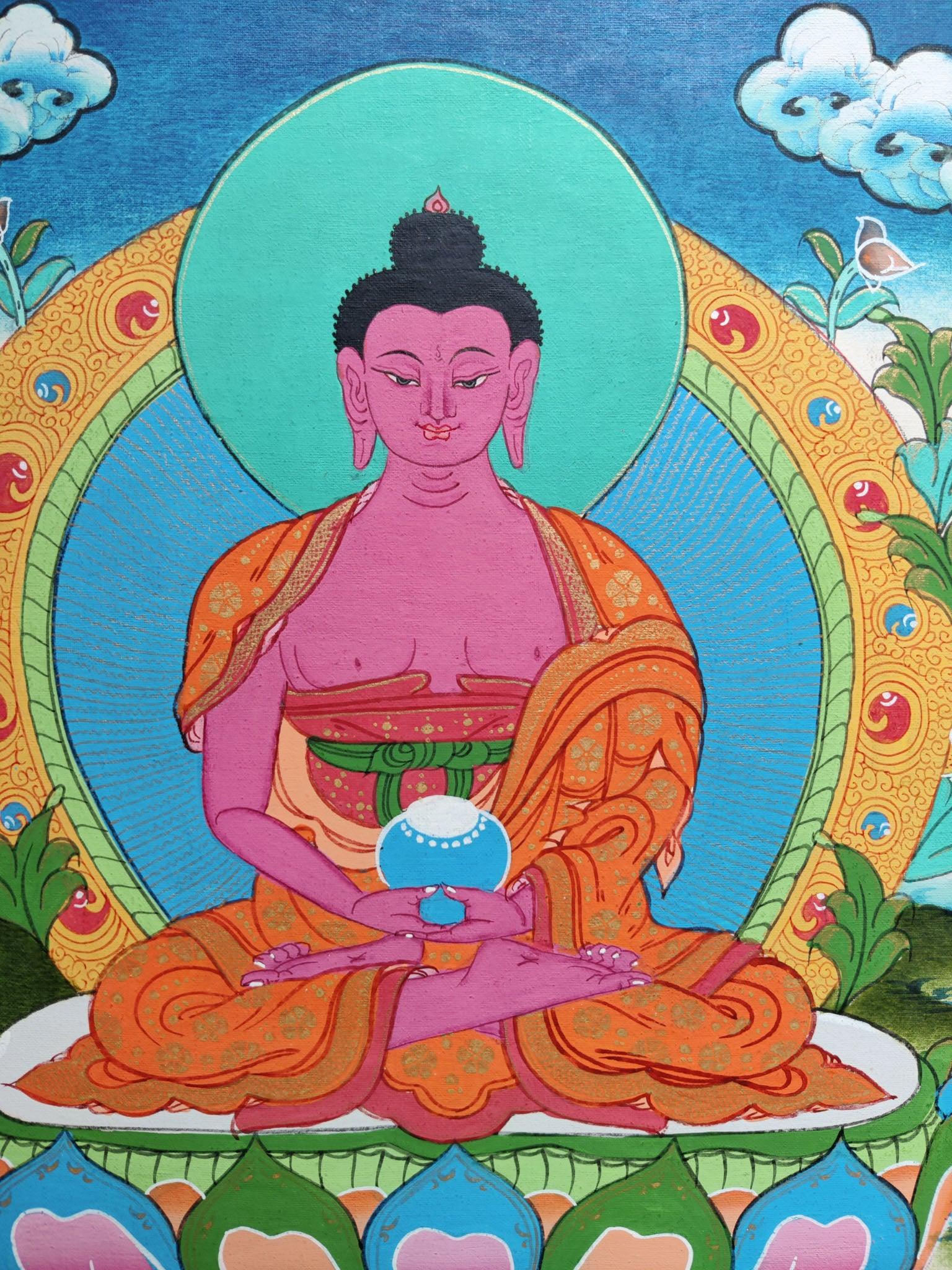 Namo Amitabha  Thangka Painting