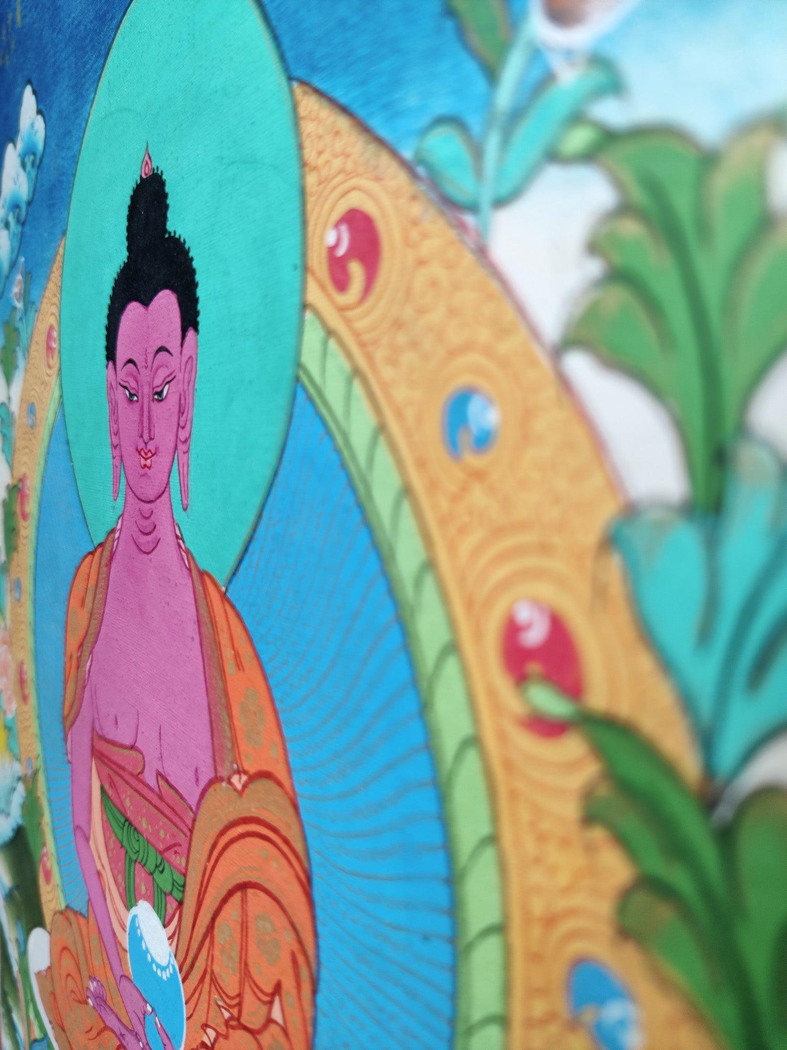 Namo Amitabha  Thangka Painting