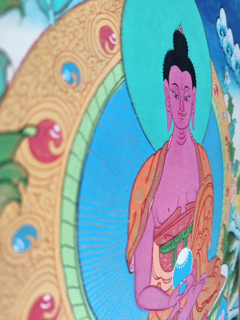 Namo Amitabha  Thangka Painting