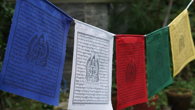 Amitayus Buddha Prayer Flag