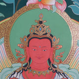 Amitabha Thangka Art - Handpainted Thangka Art