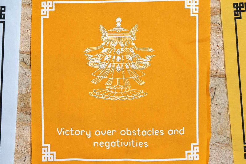 8 Auspicious Symbol Prayer Flag