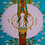 Avalokiteshvara Thangka Painting - Himalayas Shop