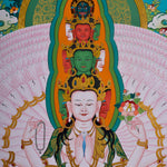 Avalokiteshvara Thangka Painting - Himalayas Shop