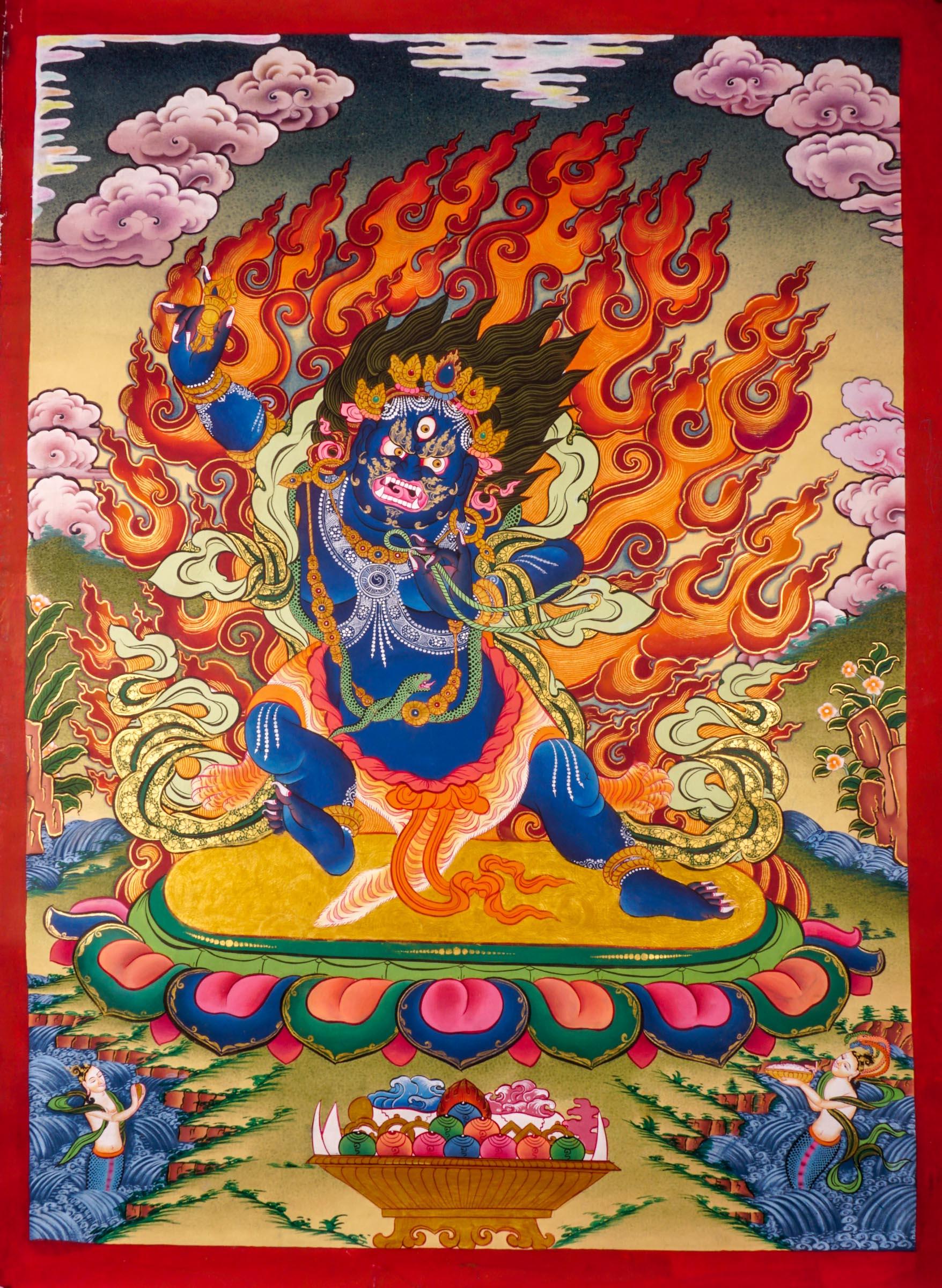 Vajrapani Thangka