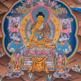 Life of Shakyamuni Buddha Thangka Painting - Himalayas Shop