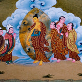 Buddha Life Thangka Painting - Best handpainted thangka painting - HimalayasShop