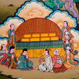 Buddha Life Thangka Painting - Best handpainted thangka painting - HimalayasShop