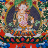 Bajrasattwa Thangka Painting - Himalayas Shop