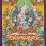 Vajrasattva Thangka Painting - Himalayas Shop