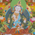 Vajrasattva Thangka Painting - Himalayas Shop