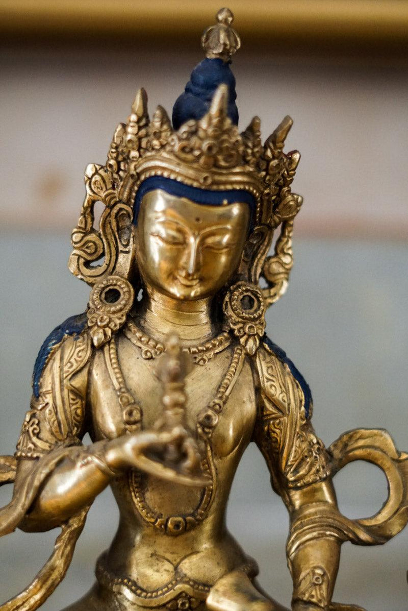 Buy best Golden Vajrasattva Statue for your meditation altar. Statue for positivity. Buy Best Buddha Statue here. Best Buddhist gift or spiritual gifts for your family, friends and loved once. Best gift for decoration