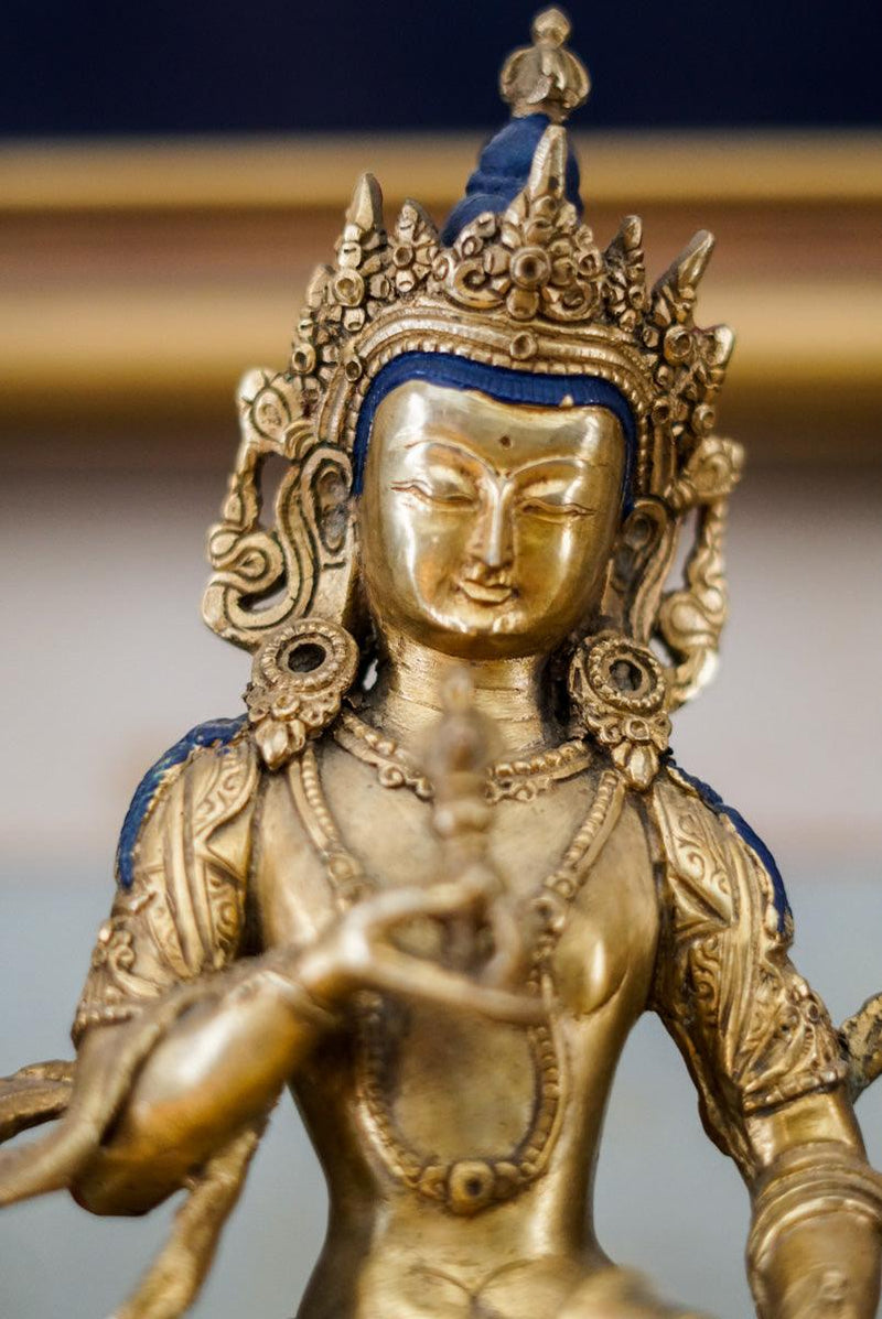 Buy best Golden Vajrasattva Statue for your meditation altar. Statue for positivity. Buy Best Buddha Statue here. Best Buddhist gift or spiritual gifts for your family, friends and loved once. Best gift for decoration
