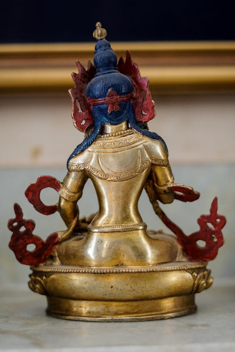 Buy best Golden Vajrasattva Statue for your meditation altar. Statue for positivity. Buy Best Buddha Statue here. Best Buddhist gift or spiritual gifts for your family, friends and loved once. Best gift for decoration