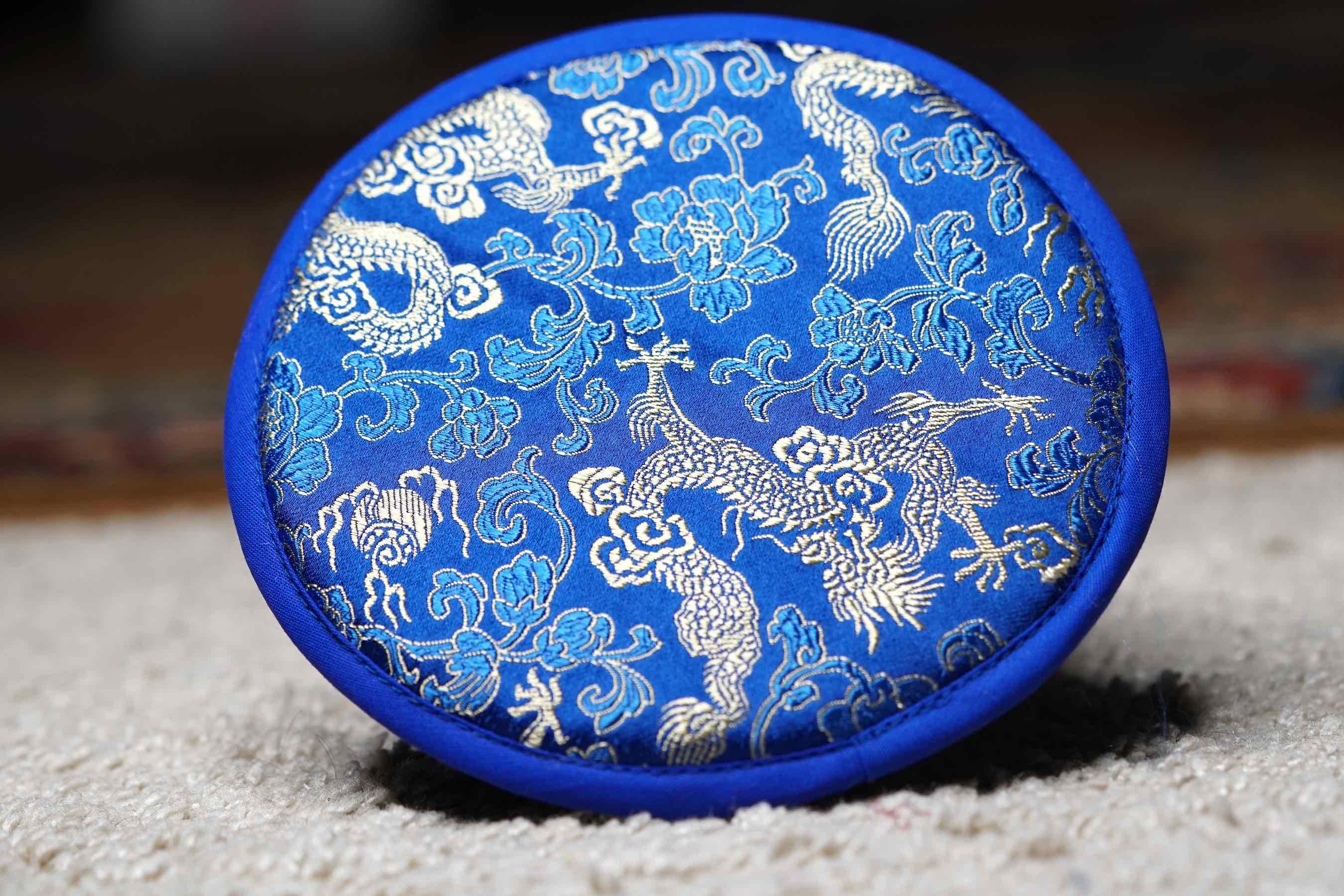 Flat Silk Cushion for Singing Bowl