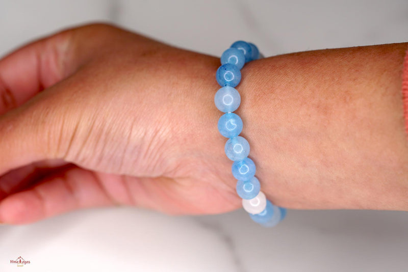 Quality Blue Quartz Beads from Himalayas Shop handmade at Nepal