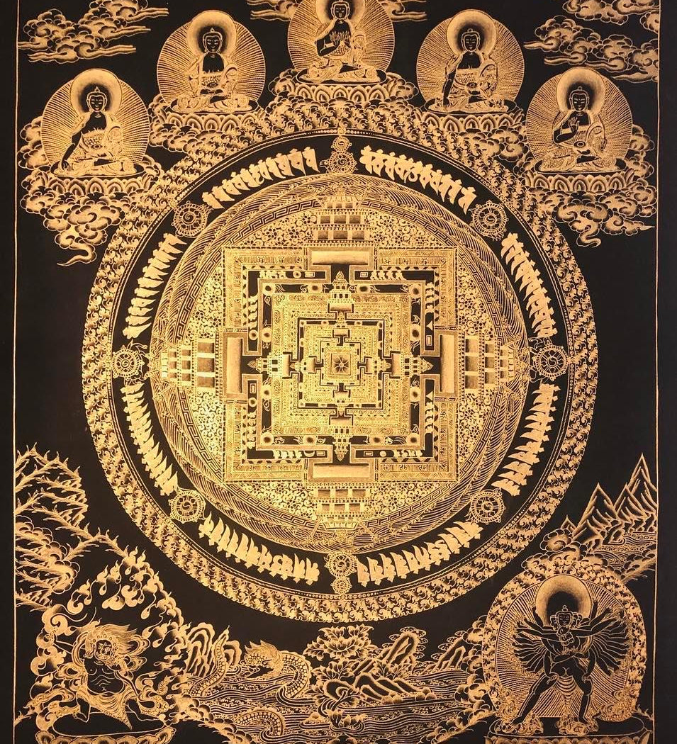Beautiful Buddha Mandala Thangka - Himalayas Shop