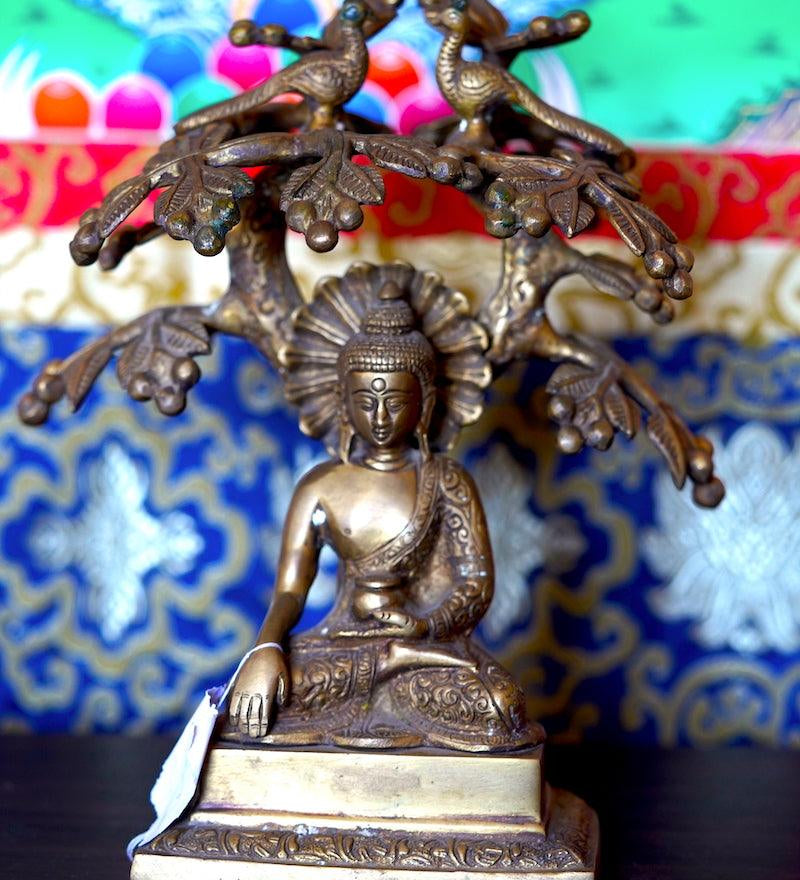 Handmade Buddha statue of enlightenment for home decoration and altar space 