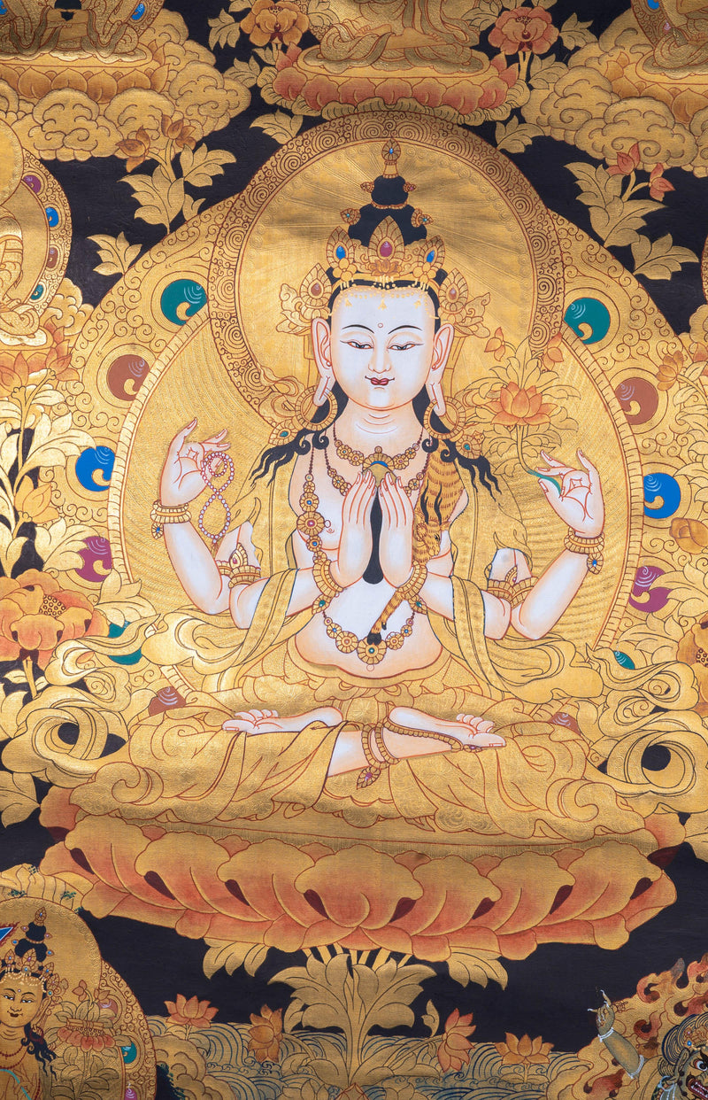 Chenrezig Compassion Buddha - Himalayas Shop