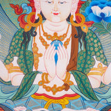 Chengresi Thangka Painting
