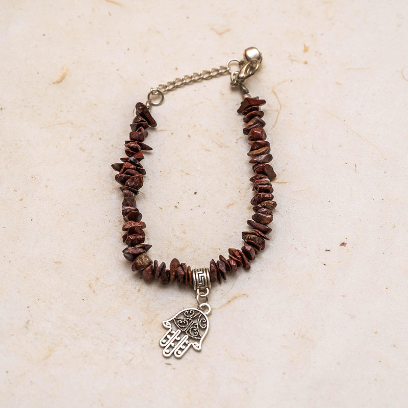Jasper Chip Bracelet - Himalayas Shop