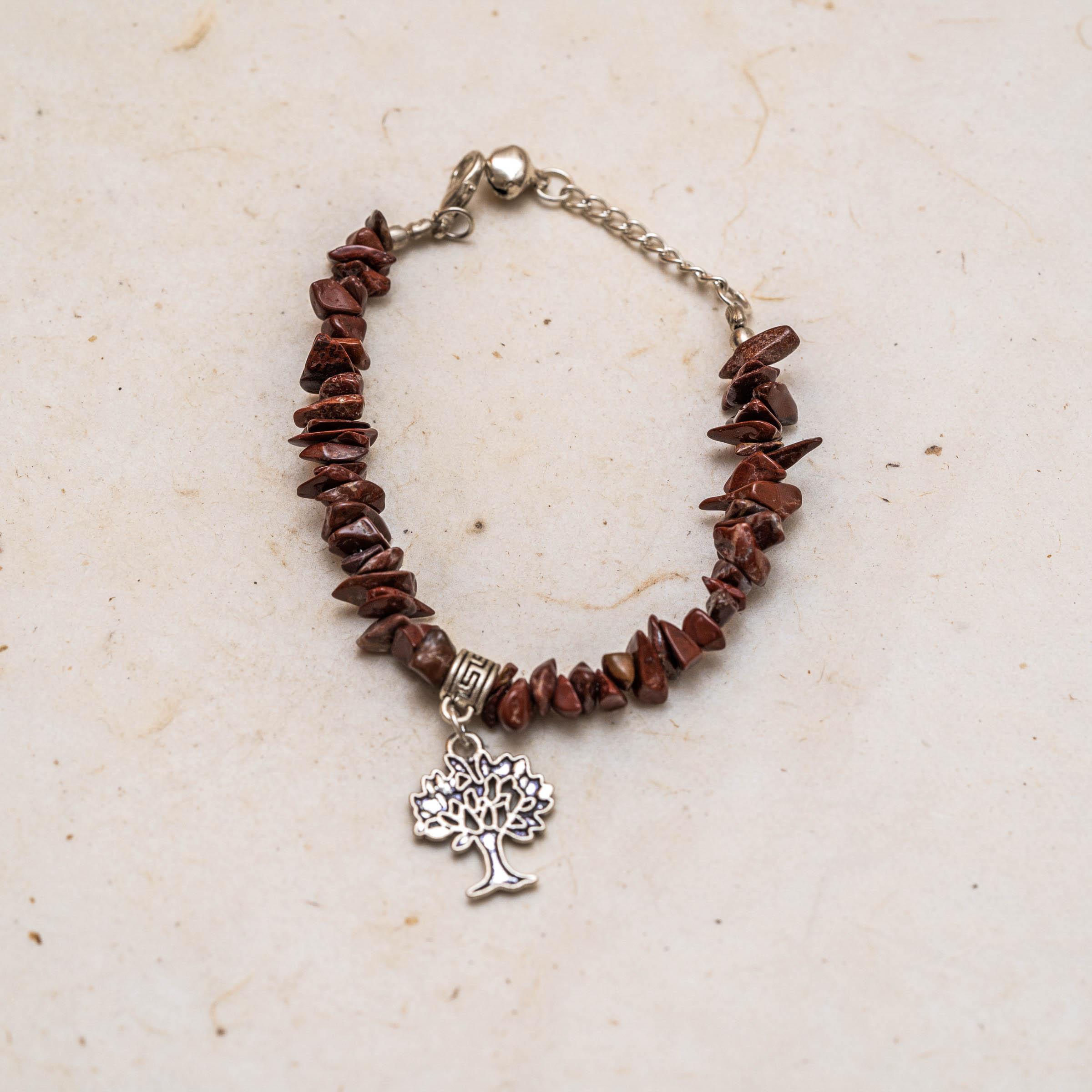 Jasper Chip Bracelet - Himalayas Shop