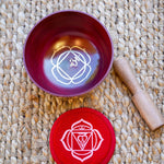 7 Colourful Singing Bowl Chakra Set - Himalayas Shop